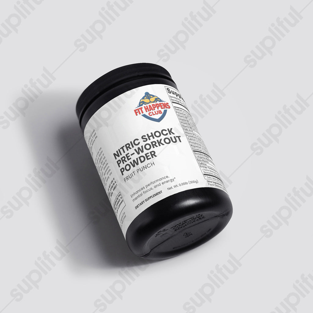 Nitric Shock Pre-Workout Powder (Fruit Punch)