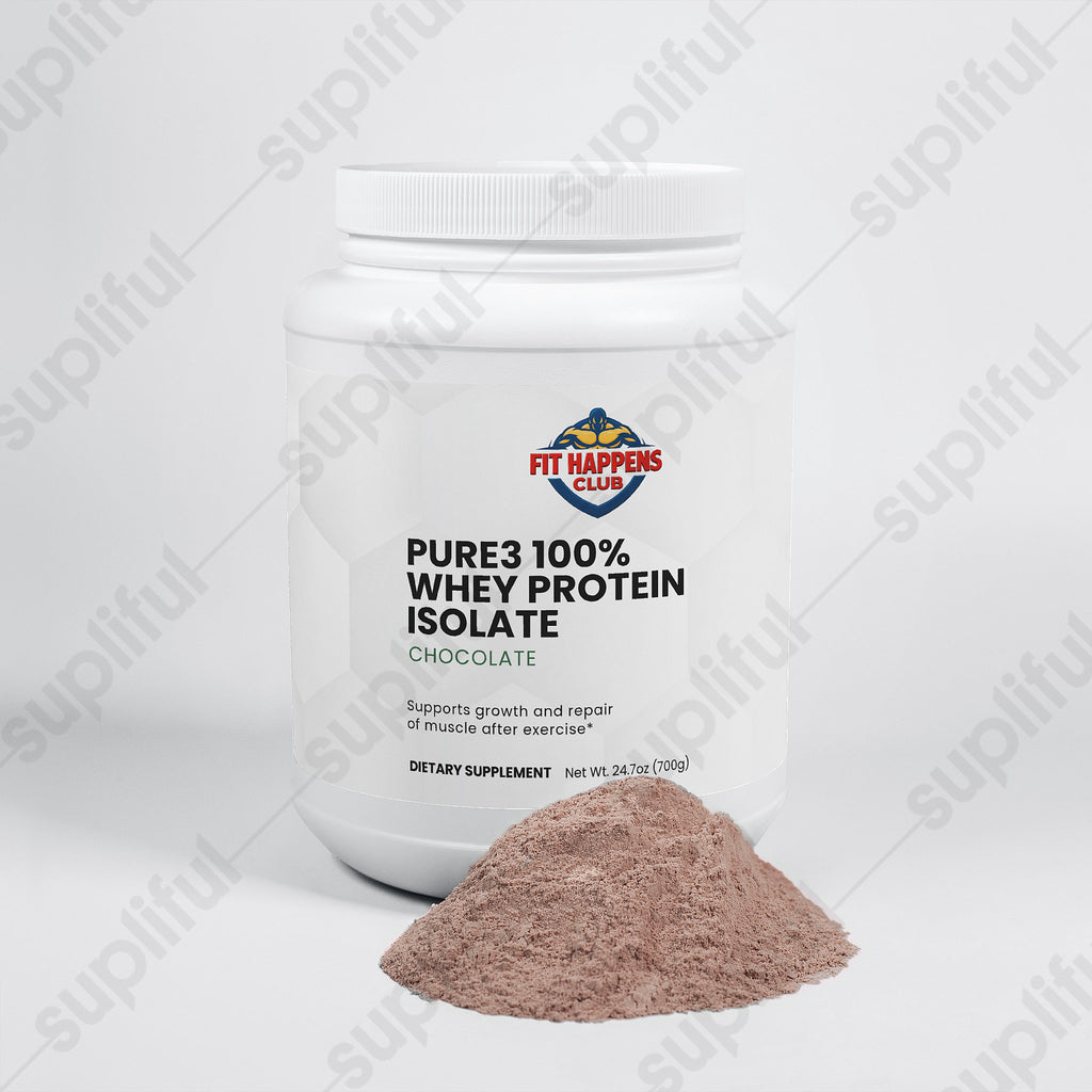 Pure3 100% Whey Protein Isolate (Chocolate)