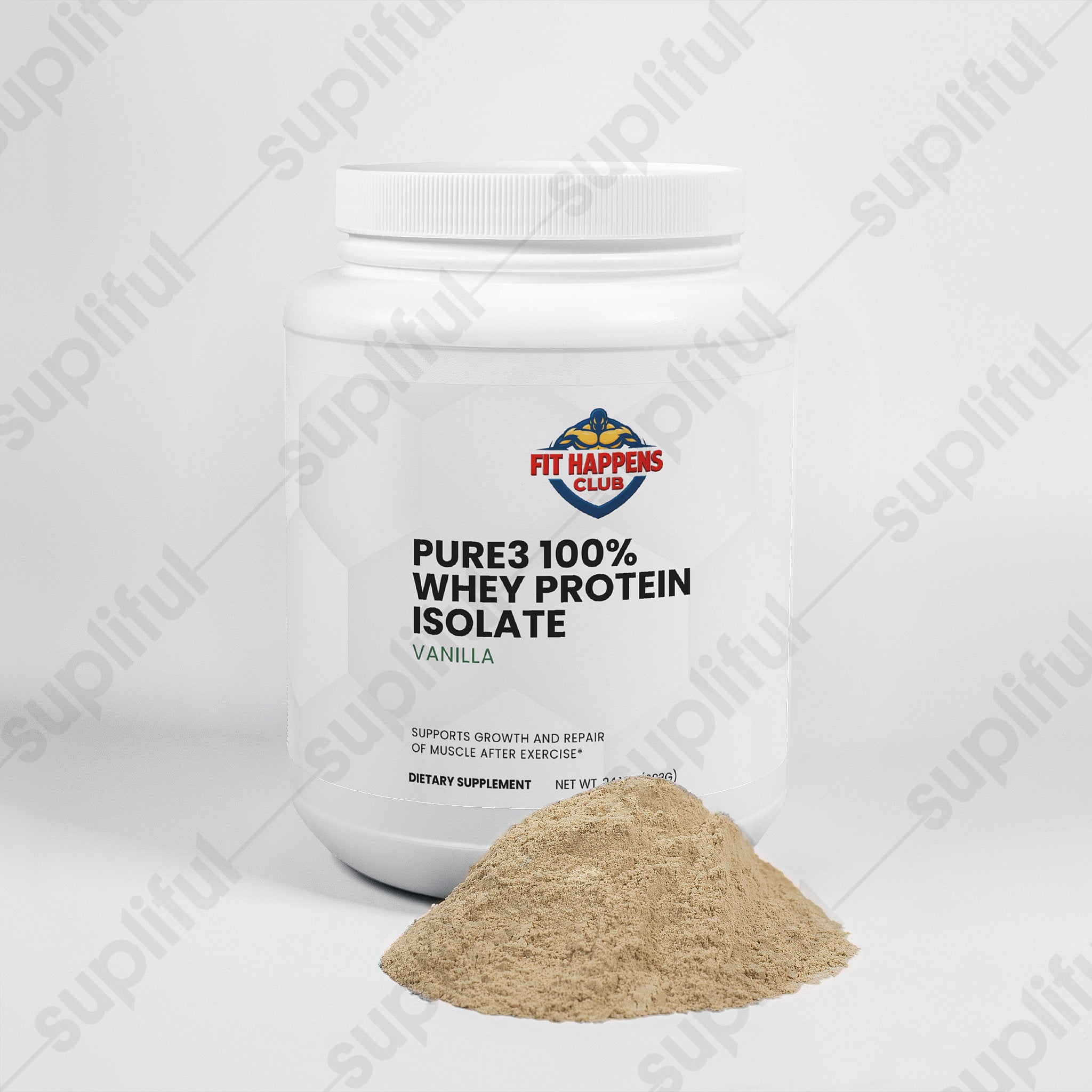 Pure3 100% Whey Protein Isolate (Vanilla)